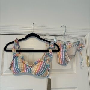NWT J. Crew Ruffle Bikini